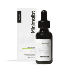 Minimalist 10% Niacinamide Serum with Zinc – Reduces Acne Marks, Controls Oil & Minimizes Pores | Vitamin B3 for Blemish-Free, Clear Skin | For Oily & Acne-Prone Skin (60 ml)