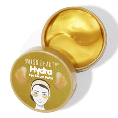 Swiss Beauty Hydra Anti Wrinkle Eye Serum Patch| Treats Dark Circles, Fine Lines And Wrinkles | Enriched With Collagen And Aloe Vera Extract | Shade - 02 Gold, 60 Pcs