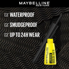 Maybelline New York Colossal Bold Liner - Black, smudge-proof and water-proof Long-lasting eyeliner. Maybelline New York Colossal Bold and dark eyeliner is for everyday use | 3ml