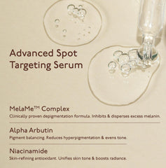 Asaya Advanced Spot Pigmentation Face Serum | Reduces Dark Spots, Melasma, Acne Marks & Hyperpigmentation | MelaMe™ Complex, Niacinamide & Alpha Arbutin | Evens Skin Tone & Brightens Dull Skin | 30ml