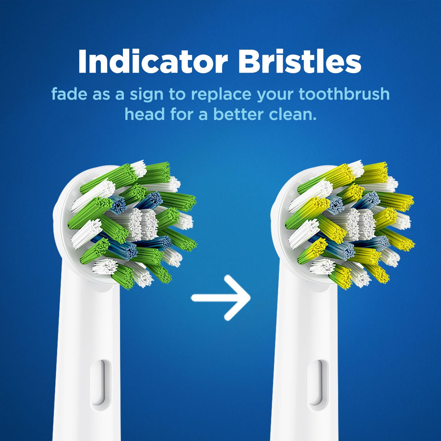 Oral-B ORIGINAL Cross Action Electric Toothbrush Soft Replacement Brush Heads [10X POWERFUL THAN COMPATIBLE PRODUCTS] For Vitalty,Pro,Smart Series, 2 refills, Deep clean between teeth