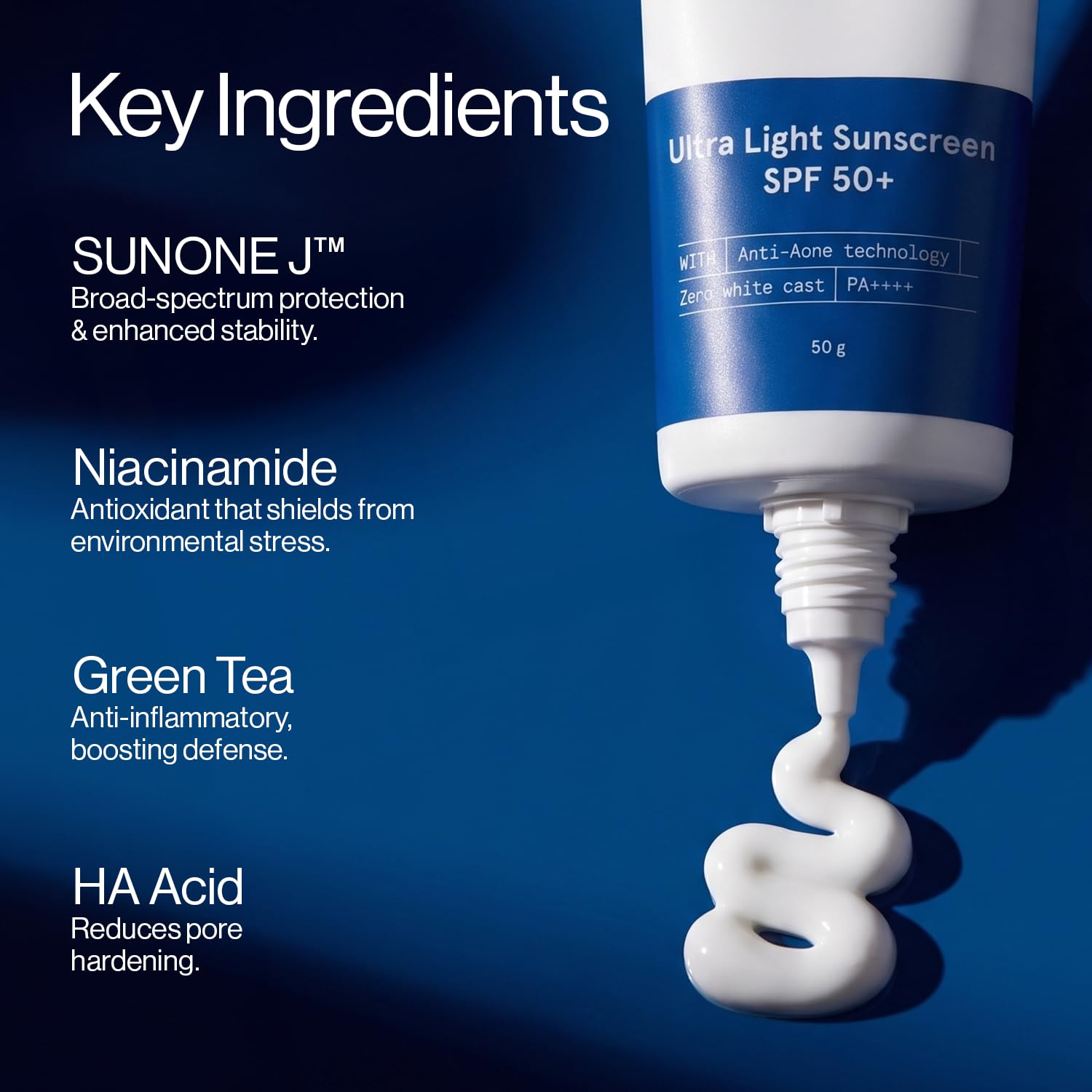 Be Bodywise Ultra Light Sunscreen SPF 50 PA+++ for Oily, Dry, Acne-prone Skin | Broad Spectrum Protection & Blue Light Protection | No White Cast | Non-Greasy | Korean Anti-Acne Technology | Water & Sweat Resistant | Ultra Lightweight Texture | For Men &