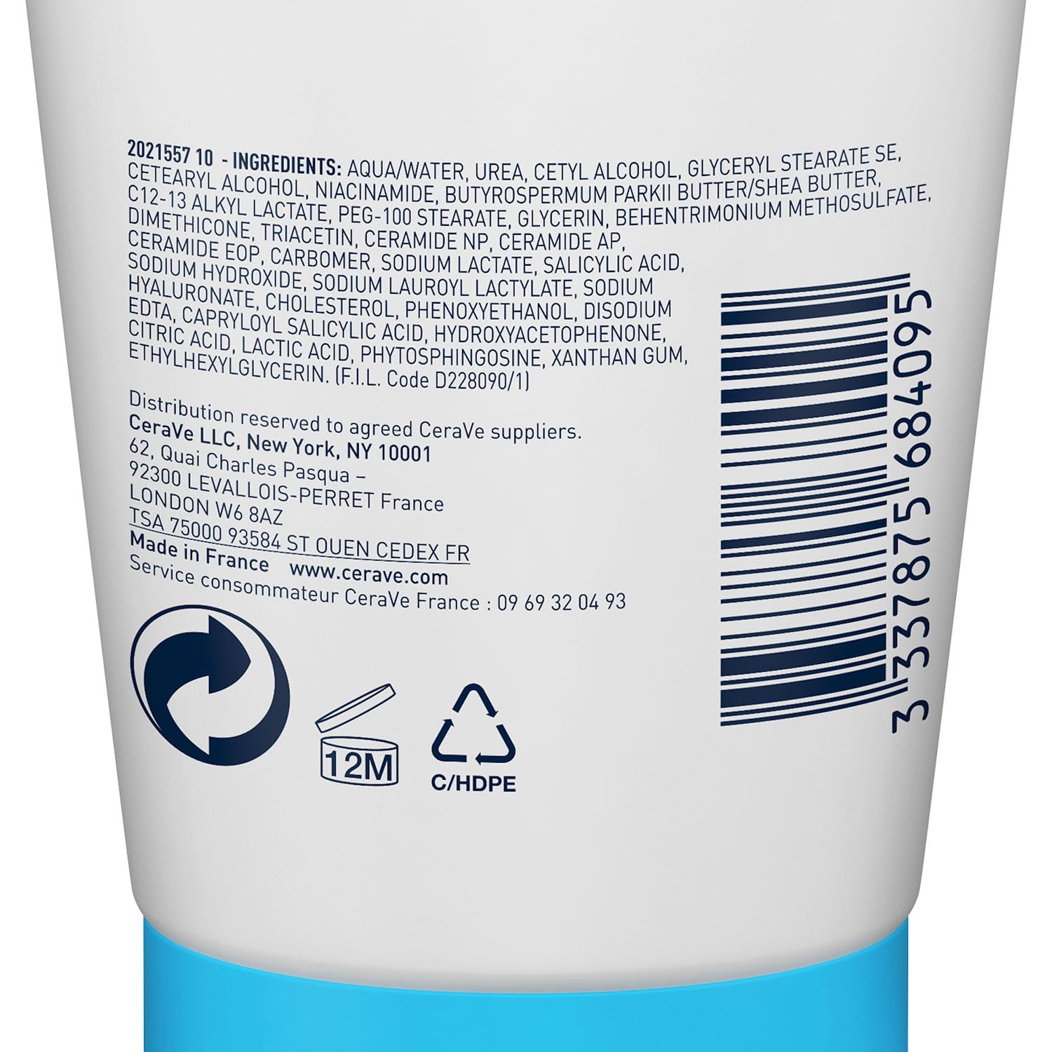 CeraVe SA Smoothing Cream | Exfoliating and Skin Smoothing Cream for Rough, Dry & Bumpy Skin with Salicylic Acid & Ceramides | Dermatologist Recommended, 177ml