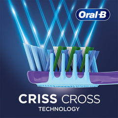 Oral-B Crisscross Gum Care Deep Clean Medium Bristles Manual Toothbrush For Adults, Multicolour Toothbrush Set, Dentist Recommended Brand (Buy 2 Get 2 Free)