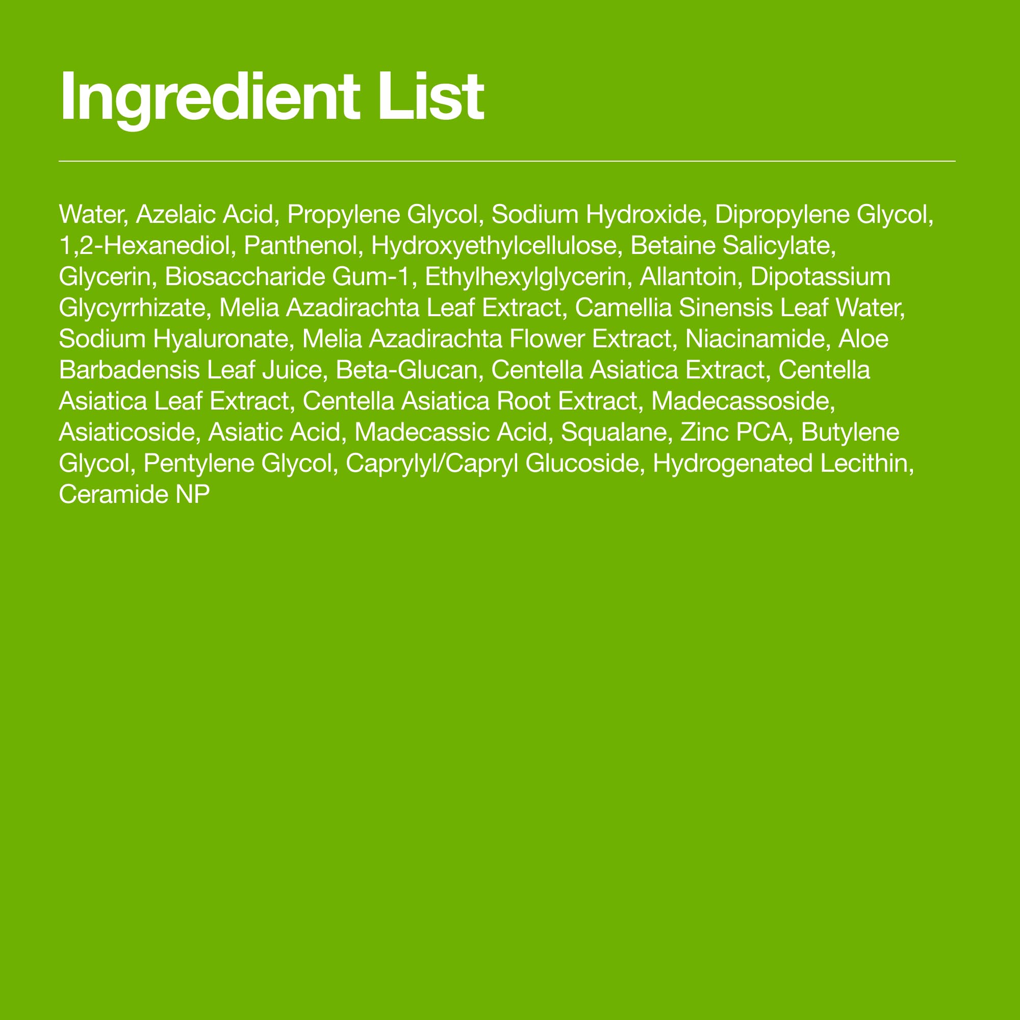 Anua Azelaic Acid 10 Hyaluron Redness Soothing Serum with Cica Soothes & Calms Acne-Prone Skin