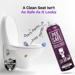 PEESAFE Pee Safe Toilet Seat Sanitizer Spray - 50 ml (Lavender)