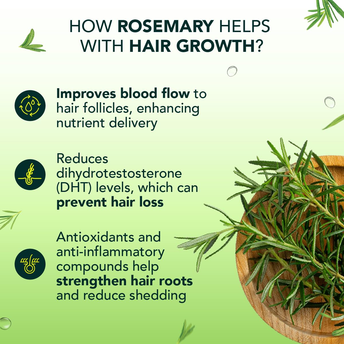 Alps Goodness Rosemary Water Spray for Hair Growth (250ml) | Clinically Proven (In Vivo Tested) to Reduce Hair Fall & Promote Regrowth | 100% Natural Rosemary Extract | Leave-On Scalp & Hair Spray
