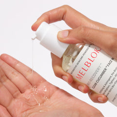 Melblok Bio-Recovery Clear Cucumber Face Wash 150ml | For Oily & Combination Skin| Oil Control, Pore Cleansing & Non-Drying Prebiotic Face Cleanser with Niacinamide