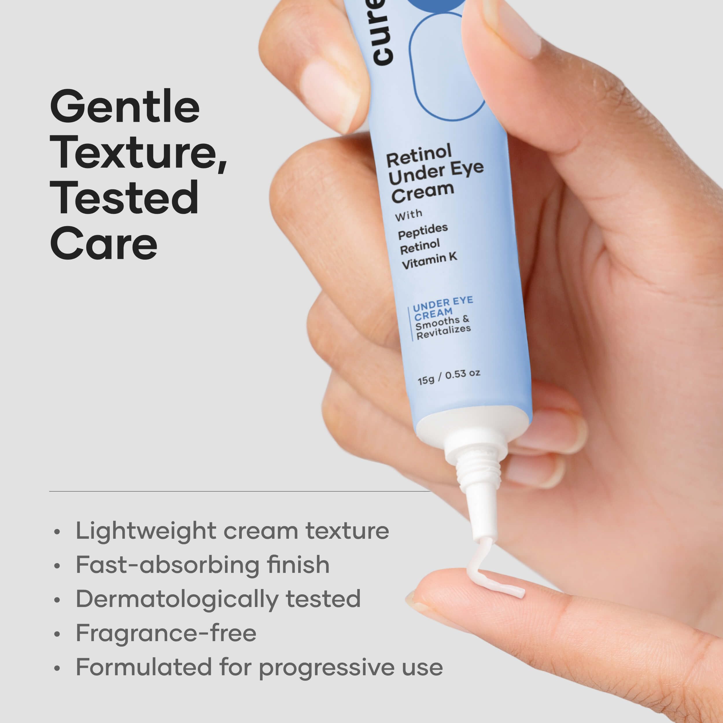 Cureskin Vitamin K + Retinol 0.1% Under Eye Cream