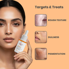 O3+ Vitamin C Face Serum Glow 30ml for Radiant Glowing Skin | Suitable for Combination Skin