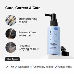 Cureskin Anti Grey Hair Serum | Reverses & Limits Hair Greying