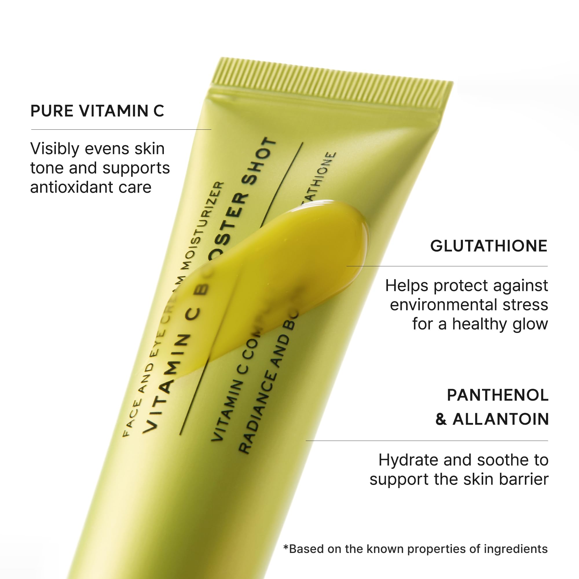 Arencia Vitamin C Booster Shot, 5% Dual Vitamin C + Glutathione Serum for Dark Spot Care