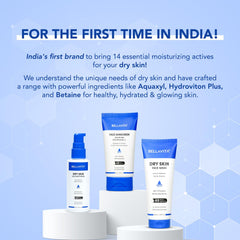 BELLAVITA Face Moisturizer Dry to Normal Skin | Power of 14 Moisturizing Actives | 48hrs Hydration | Intense Moisturization | Repairs & Soothes | pH Balanced | Moisturizer Cream For Men & Women | 50ml