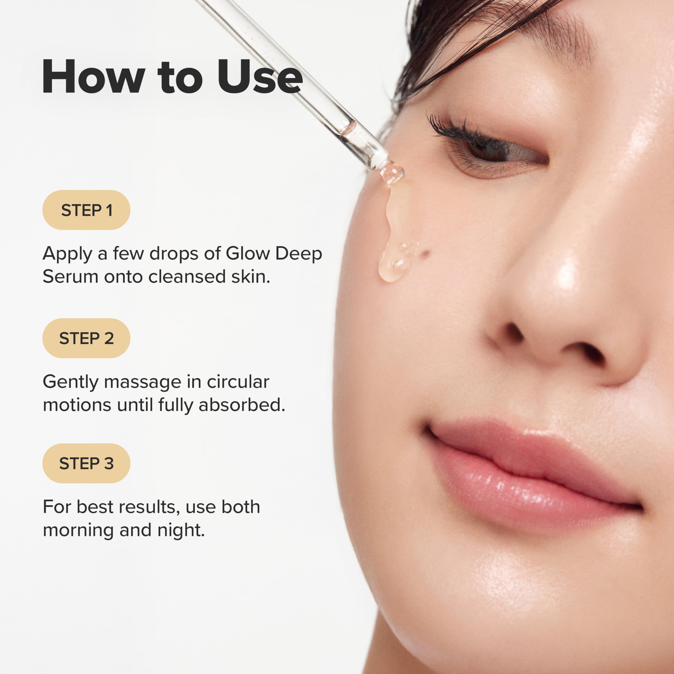 Beauty of Joseon Glow Deep Serum Rice + Arbutin (30ml) Korean Face Serum for Brightening, Even Skin Tone & Dark Spot Care