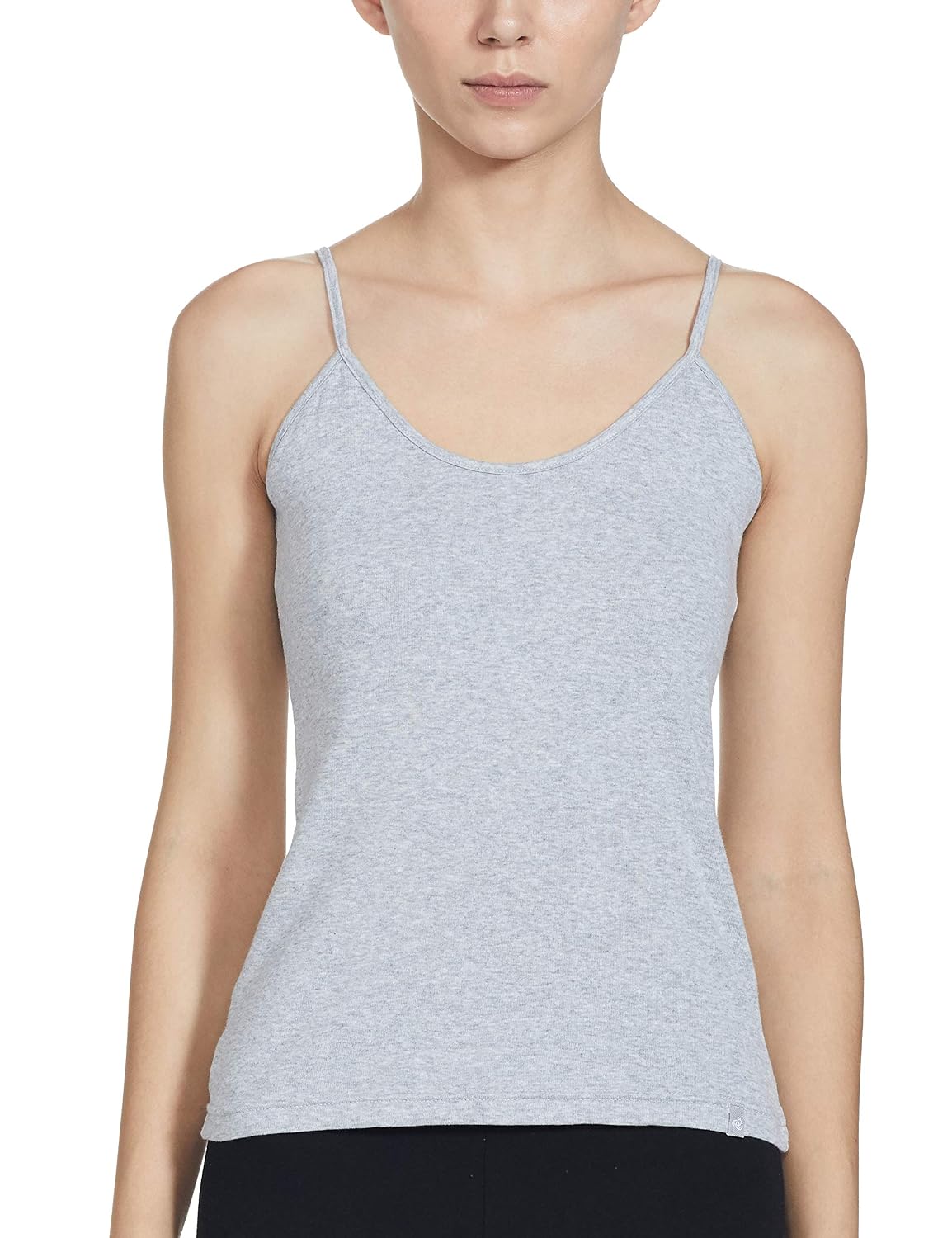 Jockey 1487 Women Super Combed Cotton Rib Camisole with Adjustable Straps