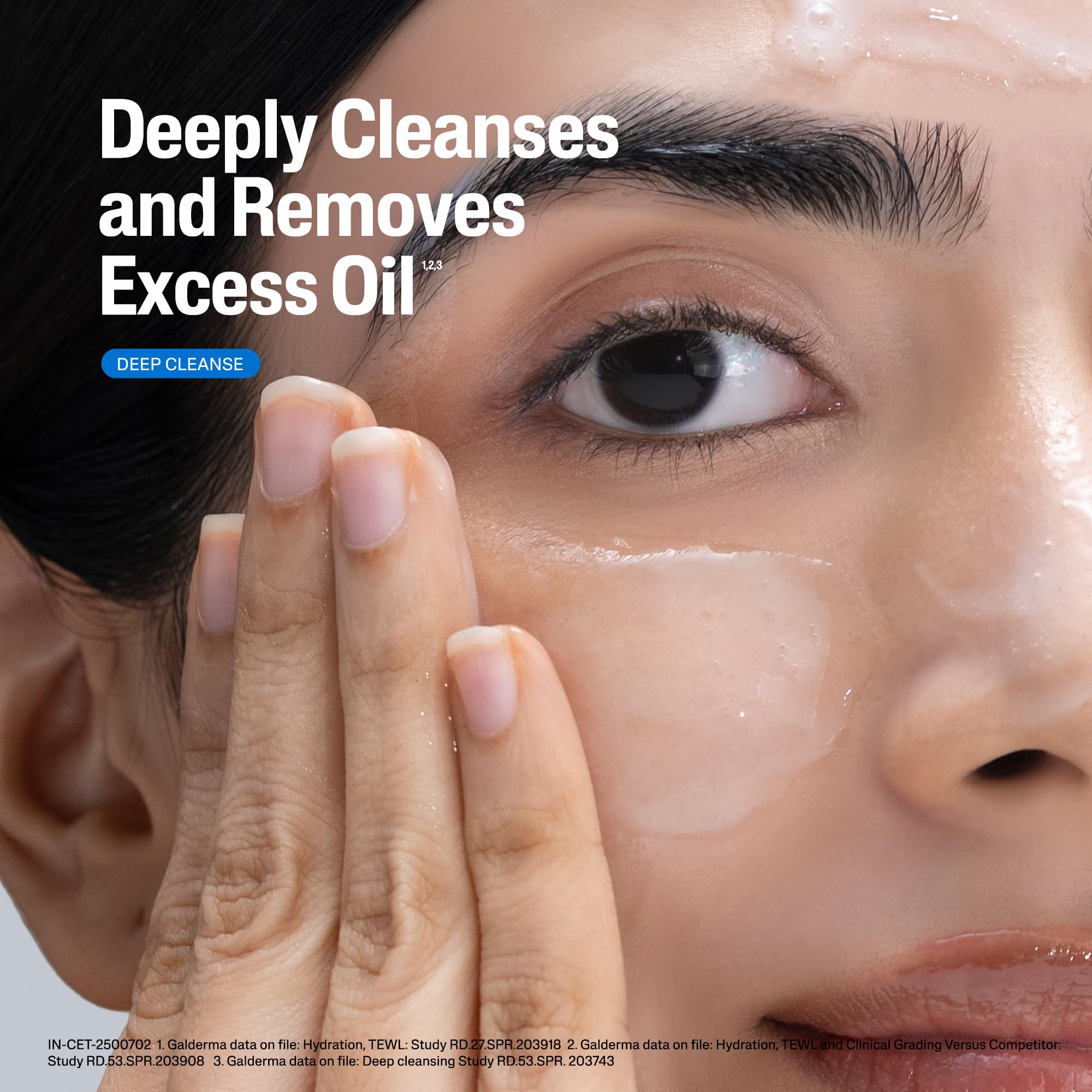 Cetaphil Oily Skin Cleanser Face Wash 59ml | Deep Cleansing for Oily, Acne Prone Skin | Gentle Foaming, Non-Irritating, pH Balanced | Dermatologist Recommended | For Your Sensitive Skin