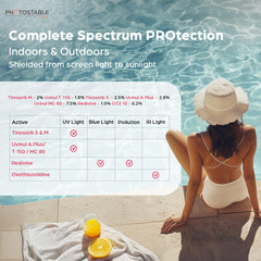 PHOTOSTABLE All Skin Sun Pharma PRO+ Sunscreen Gel, SPF 80+ & PA++++, 24-Hour UV Protection, Dermatologist-Tested Sunscreen, Lightweight Hydrogel Formula, 50g