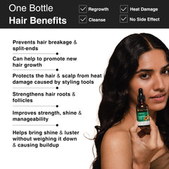 Soulflower Moroccan Argan Oil for Light Oil for styling for Frizzy, Dry & thin hair, Hair Growth, Hair Fall Control for Men & Women |100% Pure, Organic & Natural, Rich in Omega 3, Vitamin E | 30ml