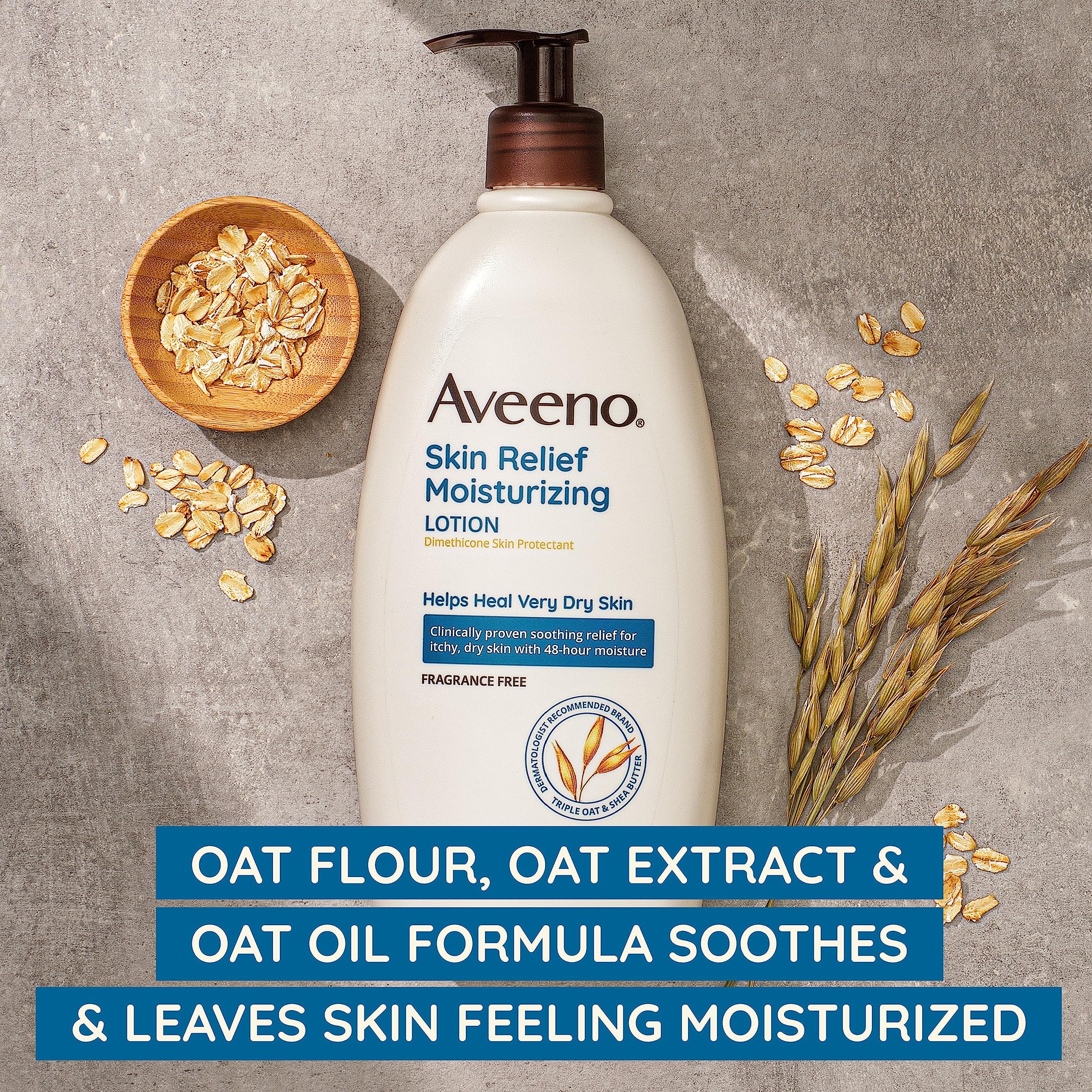 Aveeno Active Naturals Skin Relief 24Hr Moisturizing Lotion Fragrance, 354ml